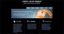 Desktop Screenshot of chinaautogroup.com